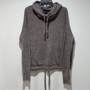 Barefoot Dreams CozyChic Lite‎ Pebble Beach Pullover Hoodie Large L Loungewear